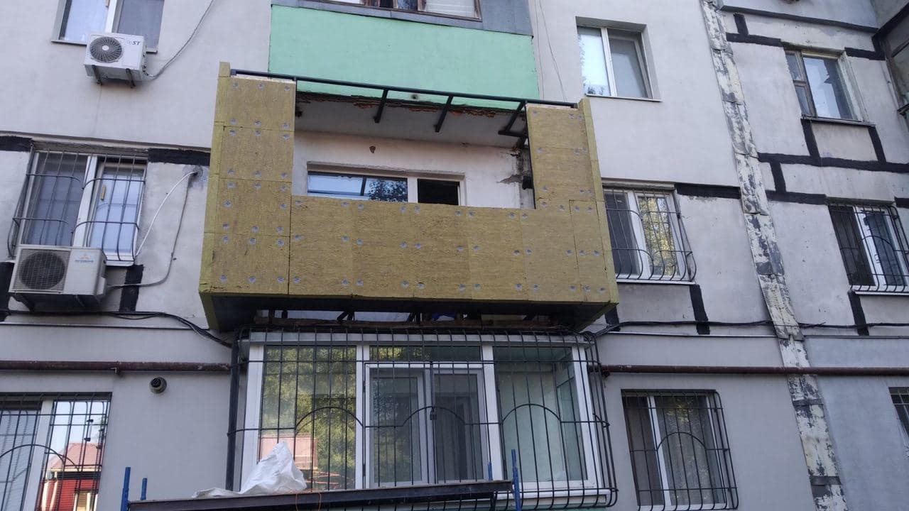 Утепление балкона
